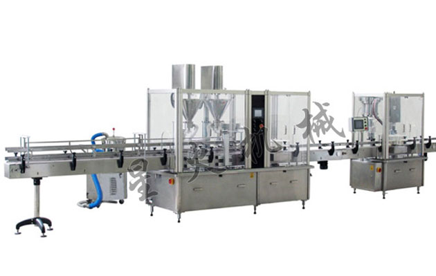 瓶裝鹽灌裝生產線,瓶裝鹽自動灌裝生產線