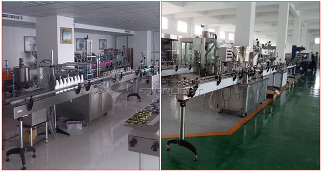 六頭液體灌裝生產線,液體自動灌裝生產線