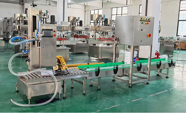 全自動果醬糖漿灌裝機生產線