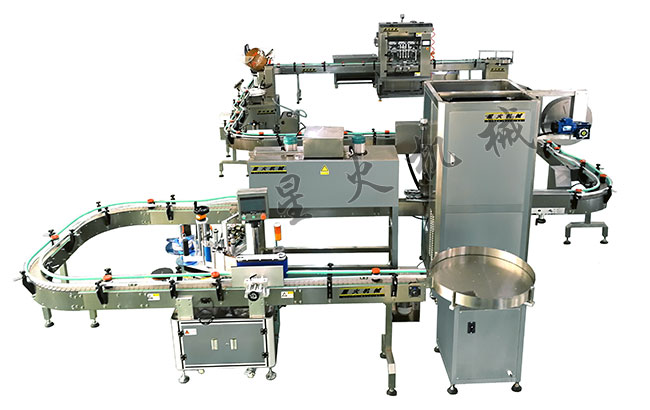 調味辣椒醬灌裝生產線-調味品配套設備生產線