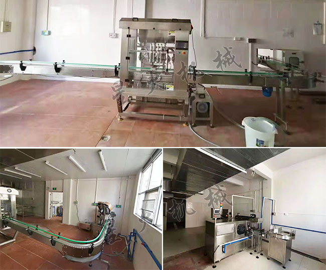 調味品配套設備生產線案例
