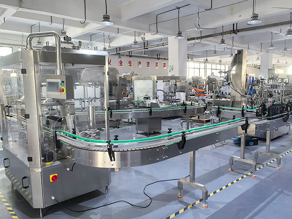 全封閉稱重式灌裝生產線