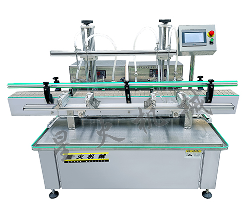 四頭磁力泵全自動灌裝機