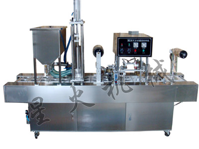 BG32A-2C塑杯(盒)氣動灌裝封口機
