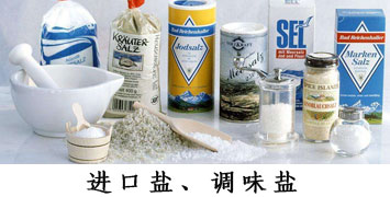 進口鹽、調味鹽