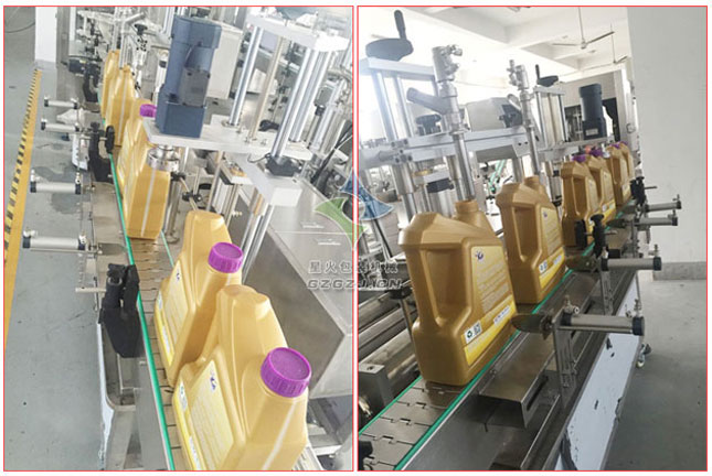 汽油添加劑灌裝旋蓋一體機,玻璃水灌裝旋蓋機