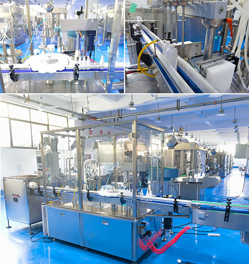 封閉式灌裝旋蓋一體機