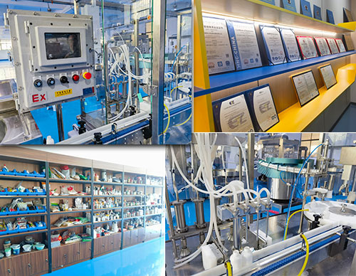 封閉式灌裝旋蓋一體機