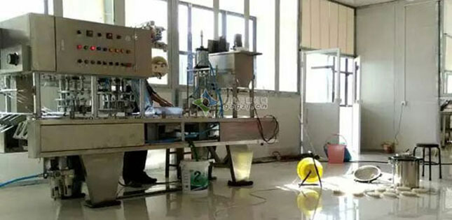 豬皮凍灌裝封口機